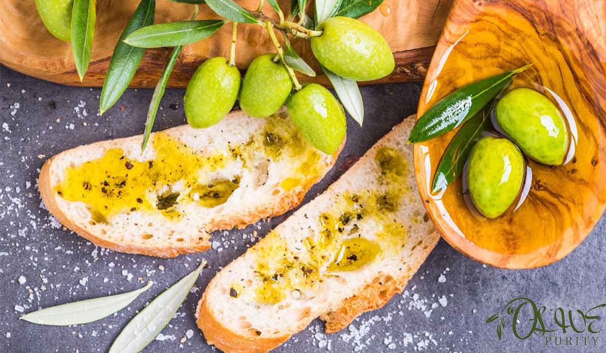 Bread and olive oil