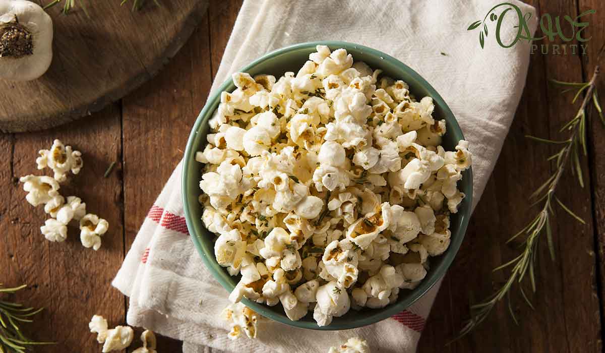 Olive Oil Good on Popcorn