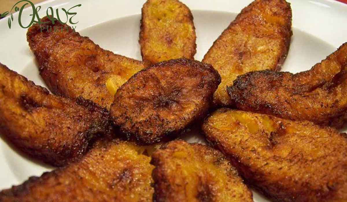 Fry Plantains in Olive Oil