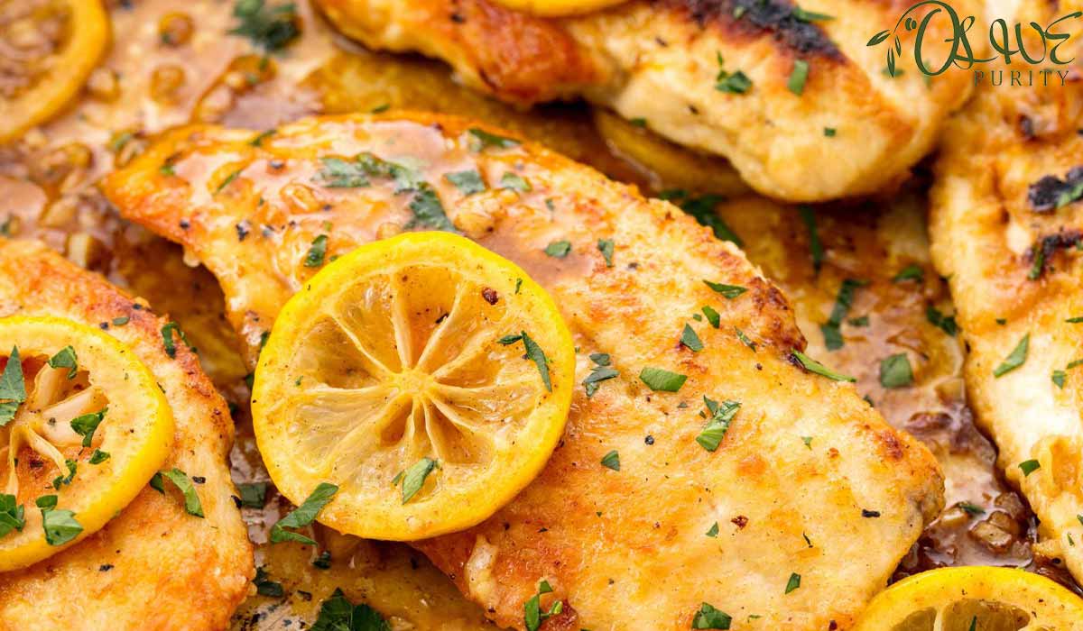 Lemon Garlic Broiled Flounder