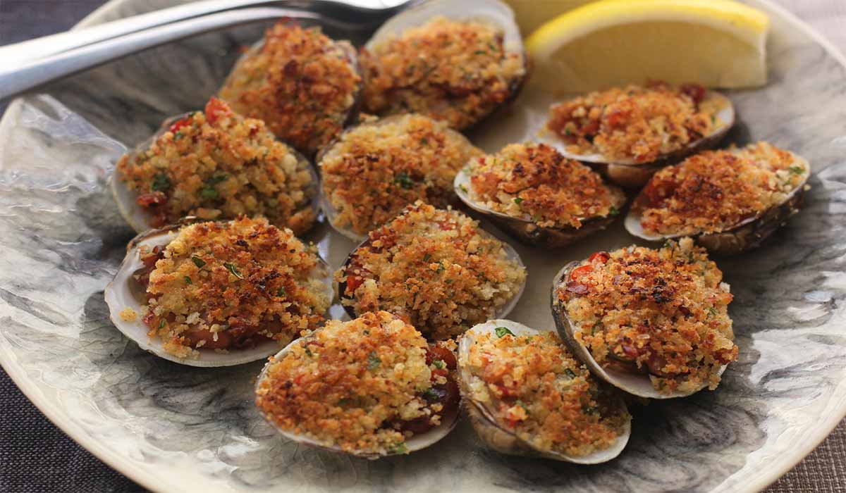 Italian Stuffed Baked Clams