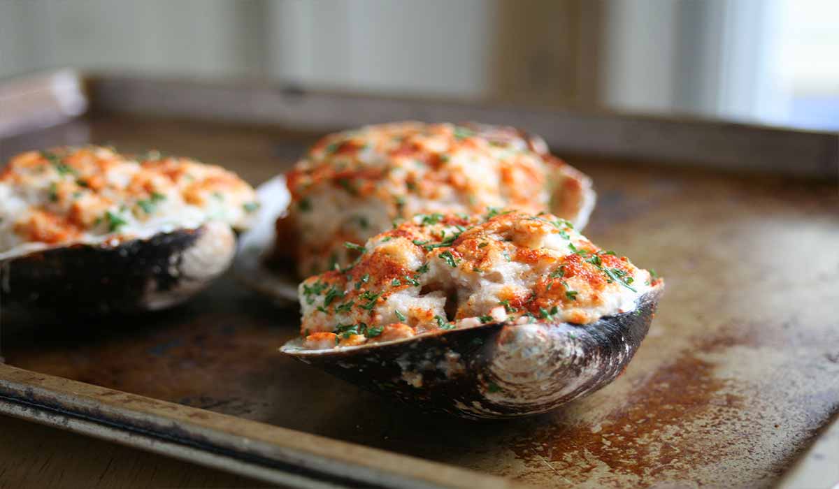 Italian Stuffed Baked Clams