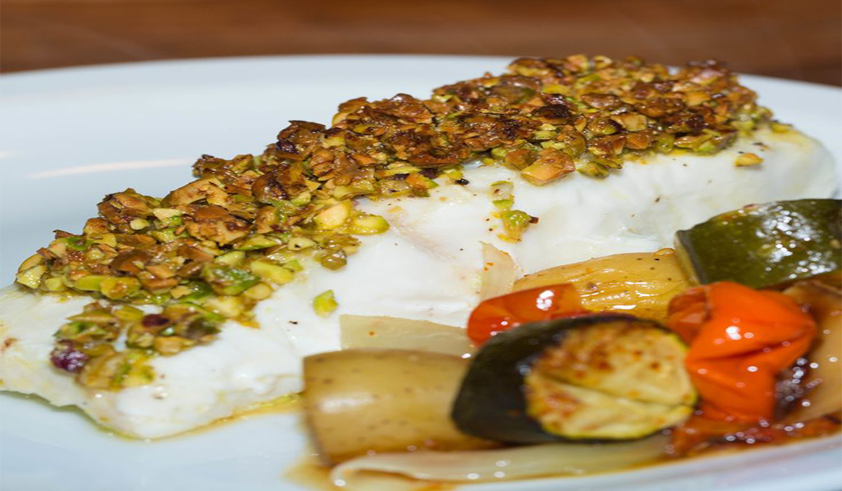 Pistachio Crusted Fish