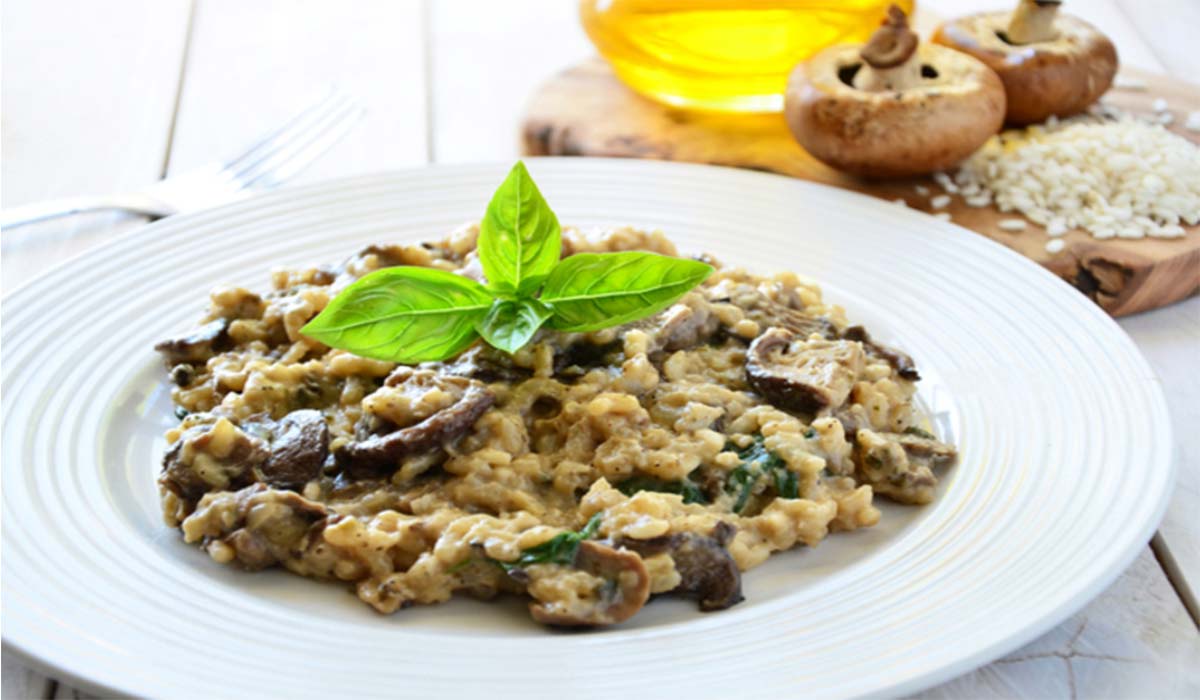 MUSHROOM TRUFFLE RISOTTO